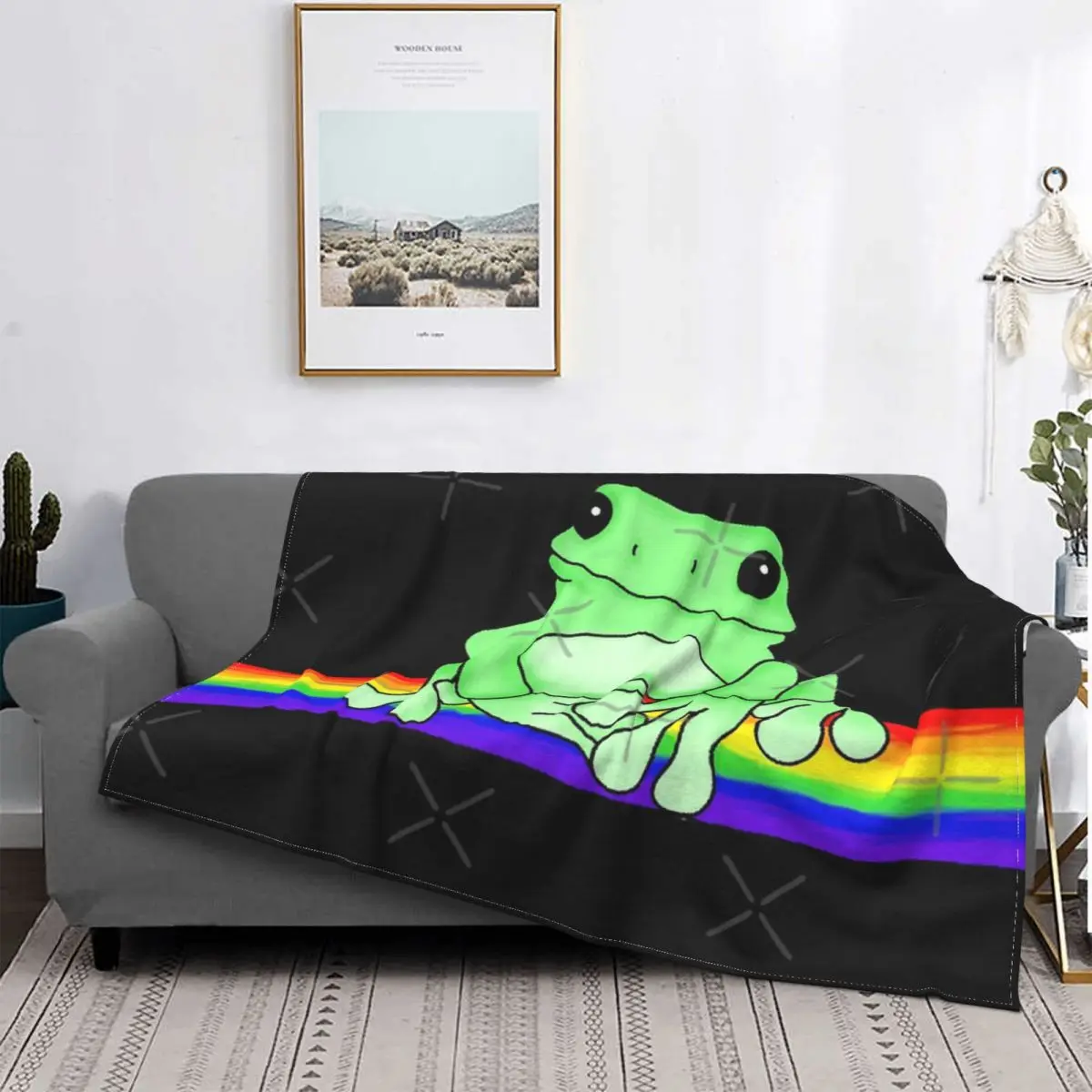 Pride Frog Throw Blanket Cartoon Portable Bedroom Multi Style
Pride Frog Throw Blanket Cartoon Portable Bedroom Multi Style