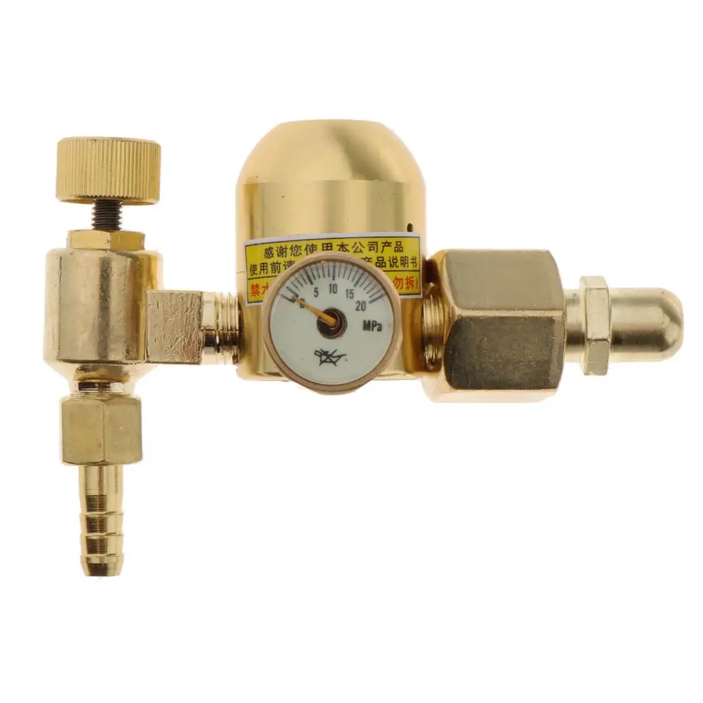 New 0-20MPa Argon Gas Pressure Regulator Reducer Flowmeter Value Gauge
New 0-20MPa Argon Gas Pressure Regulator Reducer Flowmeter Value Gauge