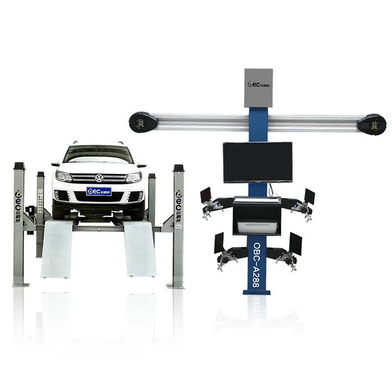 Popular aligner machine / 3D wheel alignment /four post car lift use with alignment machine for garage
Popular aligner machine / 3D wheel alignment /four post car lift use with alignment machine for garage