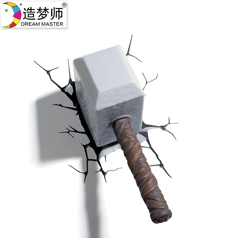 Acecorner Thor Hammer светильник ning Superhero 3D креативная наклейка светодиодная настенная лампа Мстители Marvel ночсветильник для дней рождения детский по...
Acecorner Thor Hammer светильник ning Superhero 3D креативная наклейка светодиодная настенная лампа Мстители Marvel ночсветильник для дней рождения детский по...