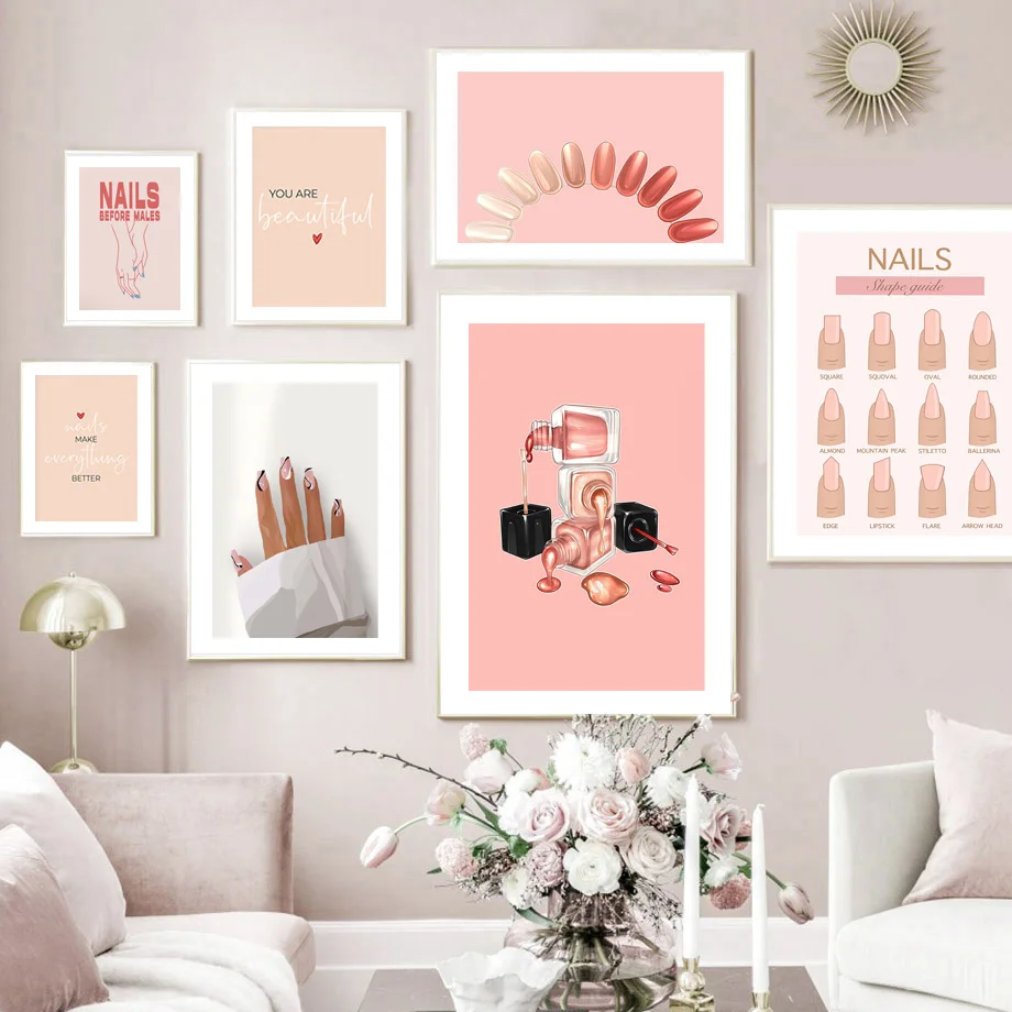 Funky Nails Artist Flower Wall Art Print Canvas Painting Modern Bar Tech Nordic Poster Wall Pictures For Nail Salon Room Decor
Funky Nails Artist Flower Wall Art Print Canvas Painting Modern Bar Tech Nordic Poster Wall Pictures For Nail Salon Room Decor