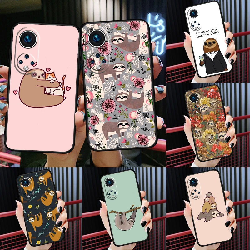 Sloth Cute Animal Case For Huawei P30 P40 Lite P50 P20 Pro Nova 5T P Smart 2021 2019 Back Cover For Honor 50
Sloth Cute Animal Case For Huawei P30 P40 Lite P50 P20 Pro Nova 5T P Smart 2021 2019 Back Cover For Honor 50