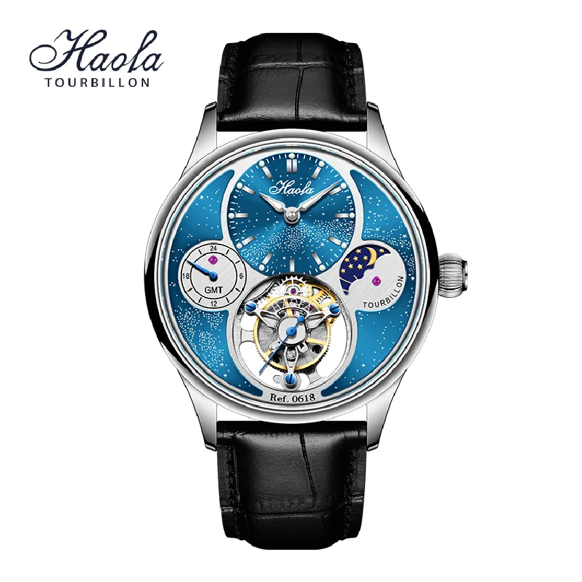 PP Luxury Skeleton Tourbillon Sapphire Watch For Men Mechanical Manual Tourbillon GMT Moonphase Wristwatches orologio uomo
PP Luxury Skeleton Tourbillon Sapphire Watch For Men Mechanical Manual Tourbillon GMT Moonphase Wristwatches orologio uomo
