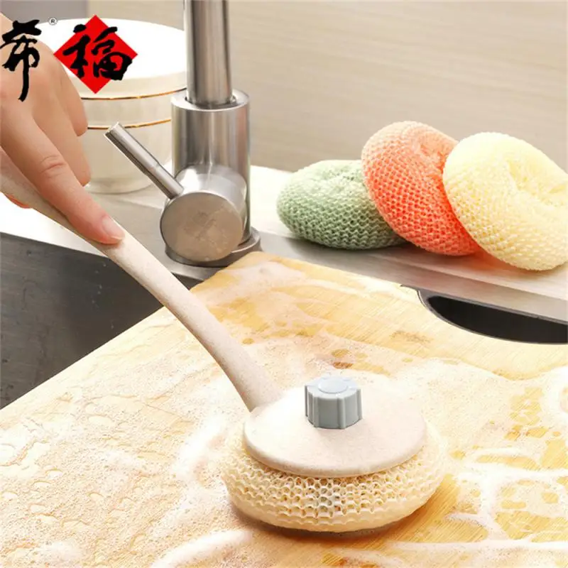 Bathroom Cleaning Brushes Easy Cleaning Long Short Handle Non-stick Pan Brush Oil Decontamination Rustproof Kitchen Gadgets
Bathroom Cleaning Brushes Easy Cleaning Long Short Handle Non-stick Pan Brush Oil Decontamination Rustproof Kitchen Gadgets
