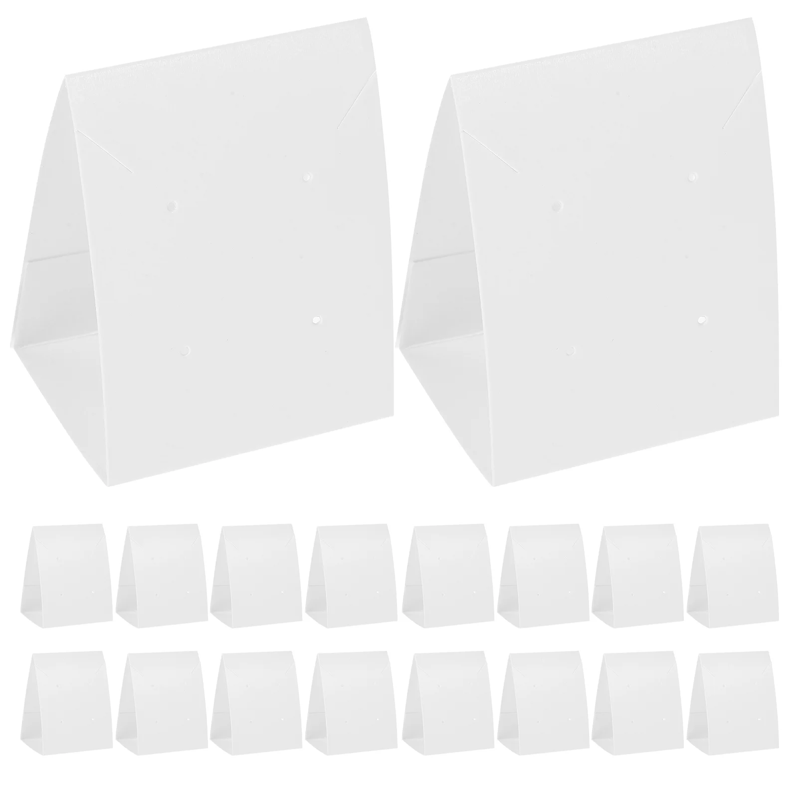 100 Pcs Display Cards Necklace Storage Earring Wrapping Earrings Jewelry Displaying Paper Blank Rack 
100 Pcs Display Cards Necklace Storage Earring Wrapping Earrings Jewelry Displaying Paper Blank Rack