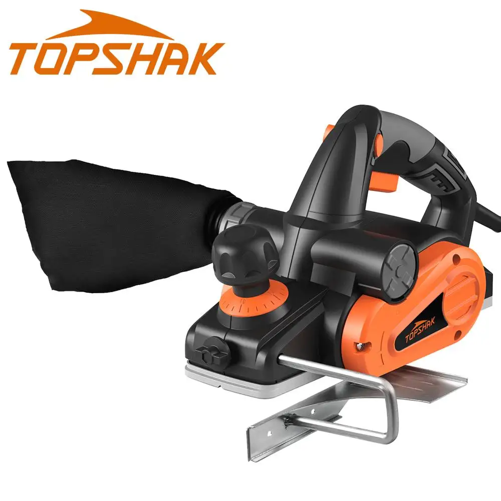 16500rpm 6-Amp Electric Hand Planer Plane Variable Speed Handheld Wood Cutting Power Tool with 2mm Adjustable Cut Depth
16500rpm 6-Amp Electric Hand Planer Plane Variable Speed Handheld Wood Cutting Power Tool with 2mm Adjustable Cut Depth