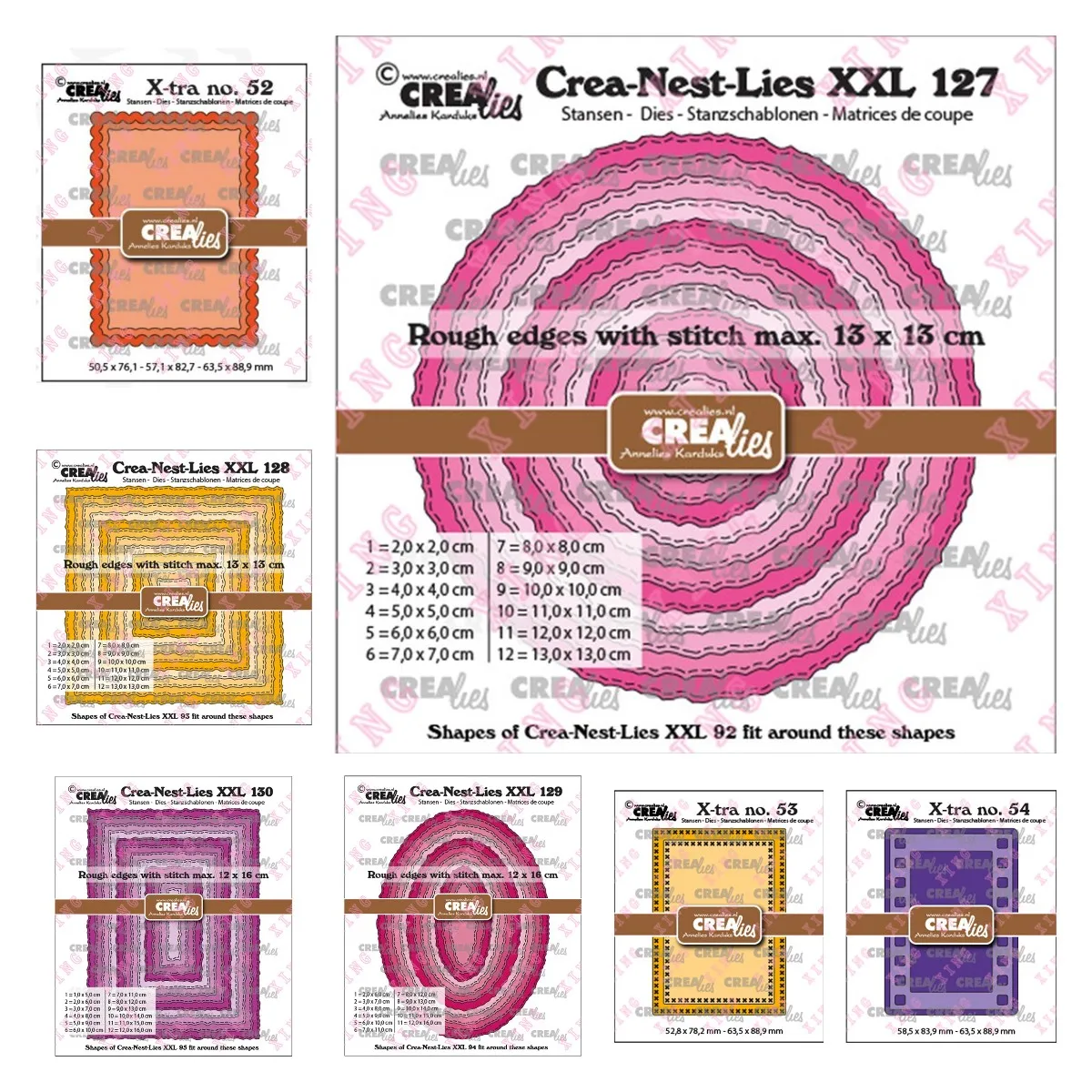 2022 Rectangles Ovals Squares Circles with Rough Edges and Stitchlines Atc Filmstrip Cross Stitch Scallop Metal Cutting Dies Set
2022 Rectangles Ovals Squares Circles with Rough Edges and Stitchlines Atc Filmstrip Cross Stitch Scallop Metal Cutting Dies Set