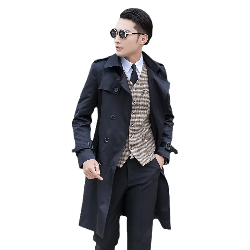 Spring autumn New arrival fashion casual high quality obese Men Windbreaker Jacket Long Double Breasted Coat plus size S-9XL10XL
Spring autumn New arrival fashion casual high quality obese Men Windbreaker Jacket Long Double Breasted Coat plus size S-9XL10XL