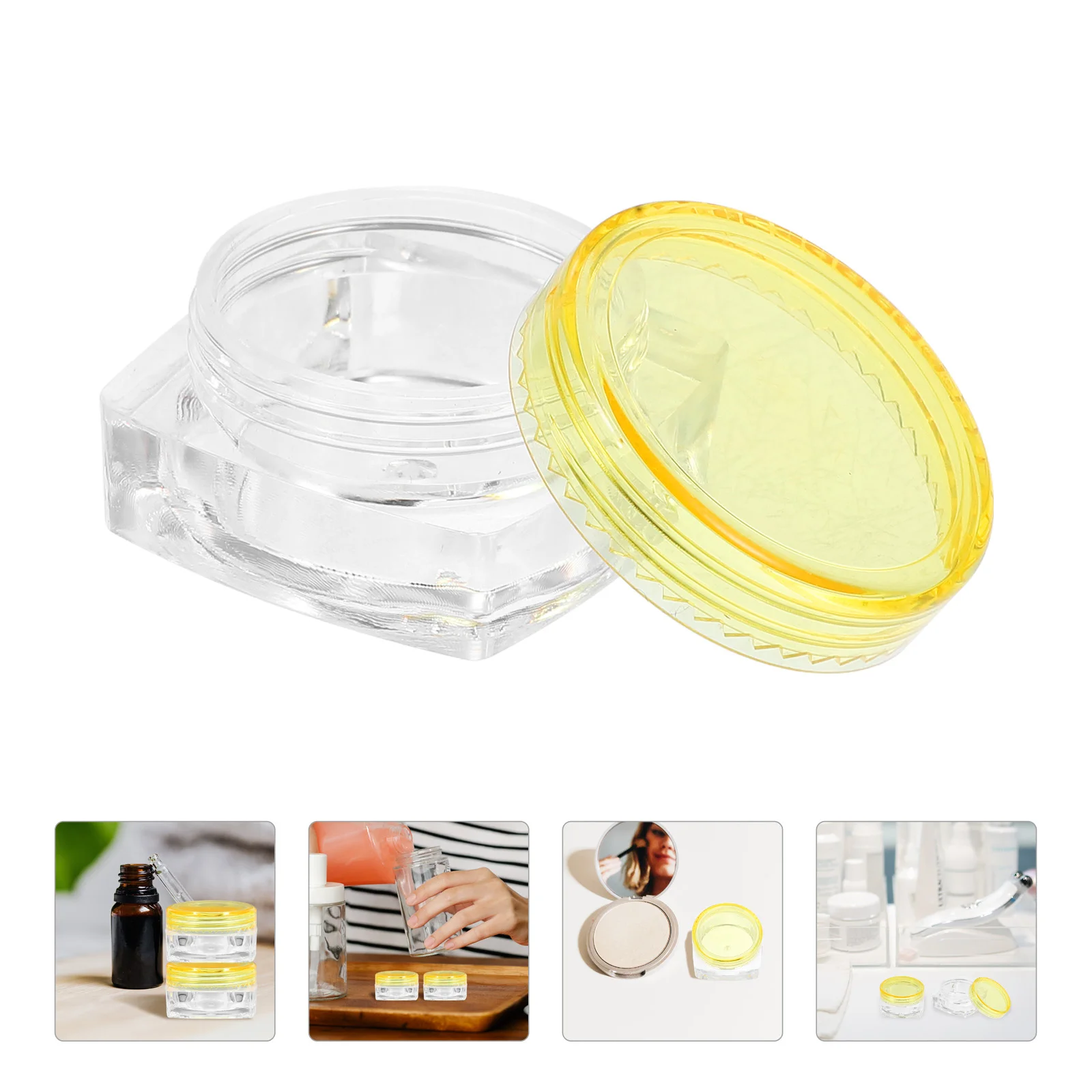 Bottle Cream Container Storage Jar Wide Mouth Plastic Jars with Lids Refillable Travel Face
Bottle Cream Container Storage Jar Wide Mouth Plastic Jars with Lids Refillable Travel Face
