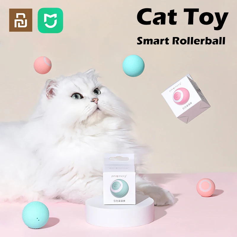 Xiaomi Youpin Mijia Smart Cat Toys Pet Electric Rolling Ball Interactive Dogs Cats Accessories Goods for Animals Indoor Playing
Xiaomi Youpin Mijia Smart Cat Toys Pet Electric Rolling Ball Interactive Dogs Cats Accessories Goods for Animals Indoor Playing