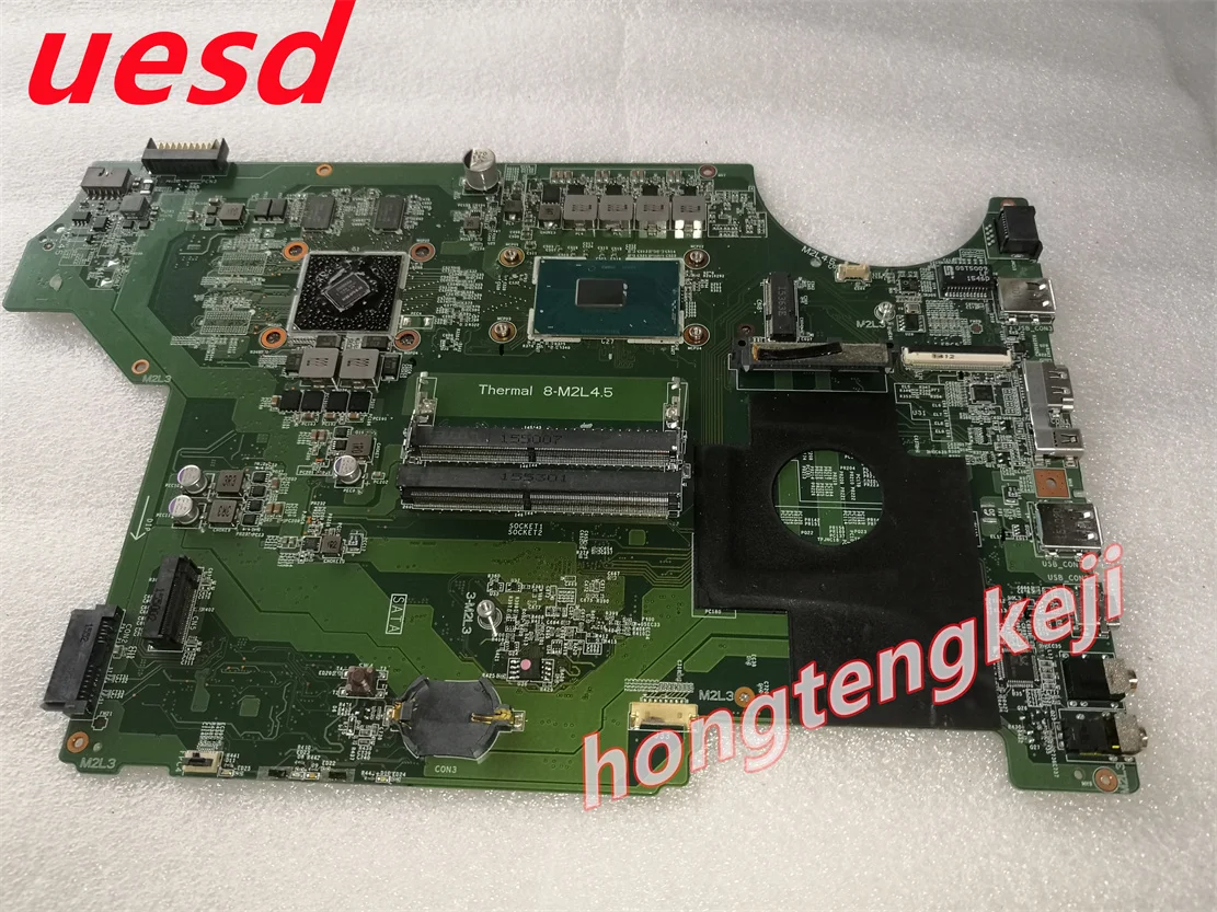 

MS-16J61 FOR MSI MS-16J6 MS-1796 GP62M GP72 LAPTOP MOTHERBOARD WITH I7-6700HQ AND GT940MX TEDE OK