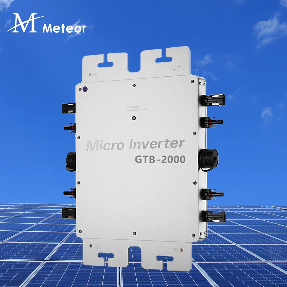 

2000 Вт 2400 Вт 2800 Вт сетчатый Инвертор преобразователь солнечной панели 110 В 220 в 230 В водонепроницаемый IP65 микро солнечный инвертор на сетке с Wi-Fi