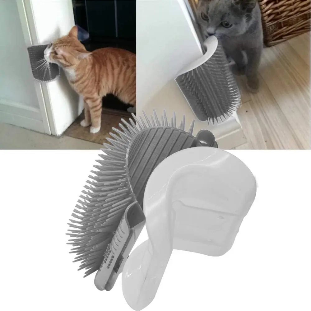 Corner Pet Brush Comb Play Cat Toy Plastic Scratch Bristles Arch Massager Self Grooming Cat Scratcher Toy Cat Accessories
Corner Pet Brush Comb Play Cat Toy Plastic Scratch Bristles Arch Massager Self Grooming Cat Scratcher Toy Cat Accessories