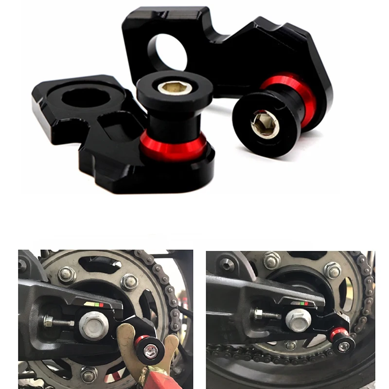 Motorcycle CNC Aluminum Chain Adjuster Block Rear Swingarm Spools for Honda CB650F CBR650F 2014-2019 CB650R 2019
Motorcycle CNC Aluminum Chain Adjuster Block Rear Swingarm Spools for Honda CB650F CBR650F 2014-2019 CB650R 2019