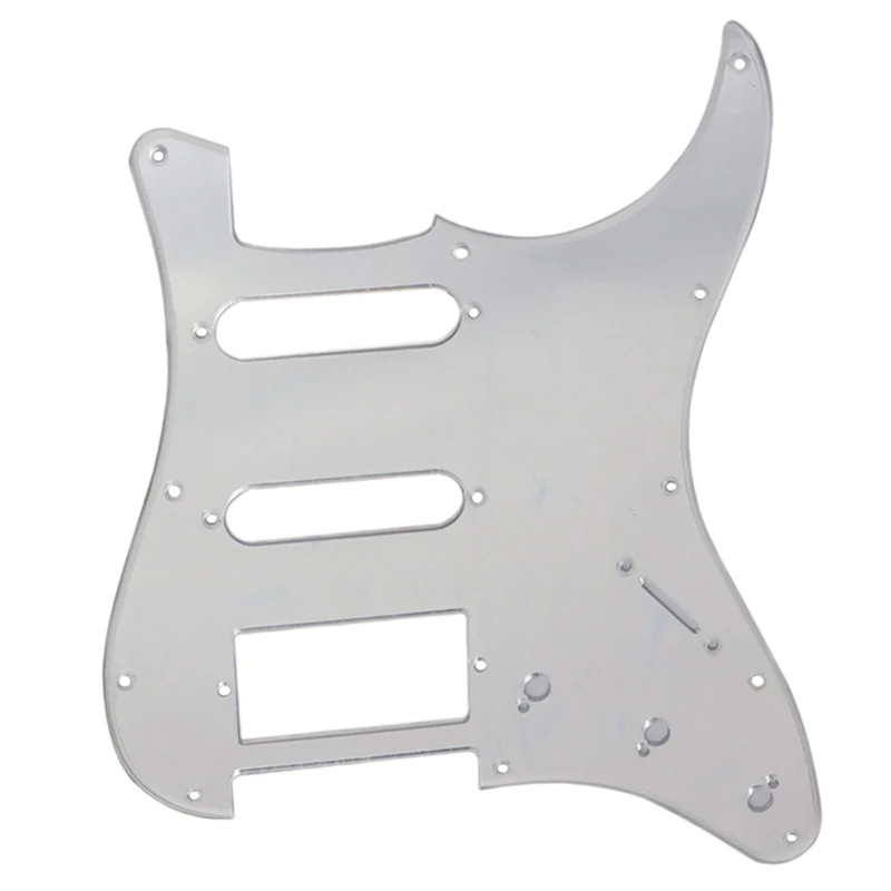 Mirror Guitar Pickguard 11 Holes ST SSH Guitar Scratch Plate With 11Pcs Pickguard Screws For FD ST Guitar Accessories
Mirror Guitar Pickguard 11 Holes ST SSH Guitar Scratch Plate With 11Pcs Pickguard Screws For FD ST Guitar Accessories