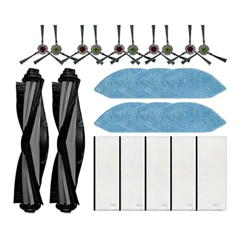 Main Side Brush Hepa Filter Mop Cloths Rag Replacement Well-Made For Ecovacs Deebot OZMO U2 / DGN22 Vacuum Cleaner Spare Parts
Main Side Brush Hepa Filter Mop Cloths Rag Replacement Well-Made For Ecovacs Deebot OZMO U2 / DGN22 Vacuum Cleaner Spare Parts