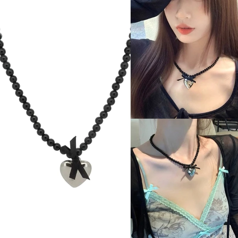 Heart Pendant Choker Necklace Chain Y2k Sweet Heart Choker Jewelry for Women 264E
Heart Pendant Choker Necklace Chain Y2k Sweet Heart Choker Jewelry for Women 264E