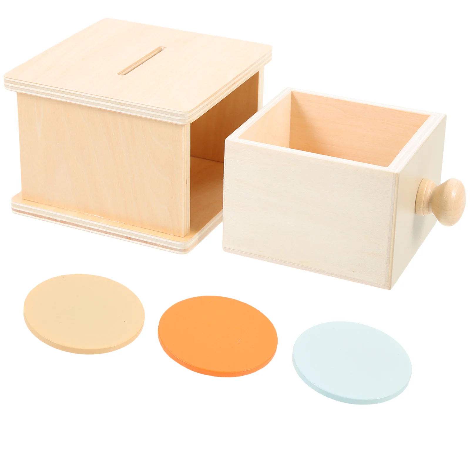 Coin Box Toy Kids Plaything Container Montessori Motor Skills Learning Wood Toddlers Preschool
Coin Box Toy Kids Plaything Container Montessori Motor Skills Learning Wood Toddlers Preschool