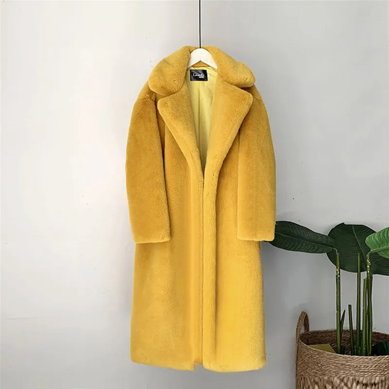 Elegant Winter Fur Coat Women Fashion Plush Faux Mink Fur Coats Loose Fur Jacket High Quality Overcoat Thick Warm Winter Jackets
Elegant Winter Fur Coat Women Fashion Plush Faux Mink Fur Coats Loose Fur Jacket High Quality Overcoat Thick Warm Winter Jackets