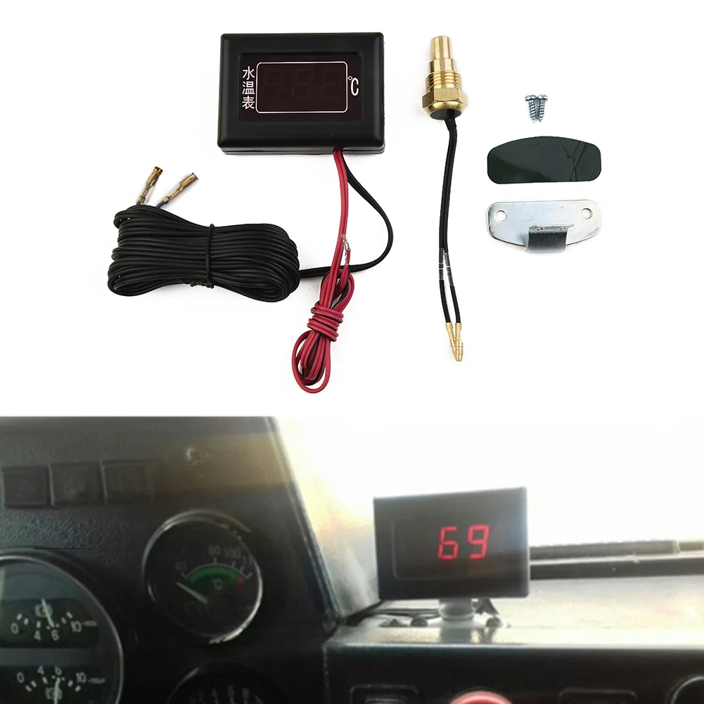 Universal Car Digital Water Temperature Gauge Kit And Sensor Plug For Car Engine Water Temperature Gauge Sensor Auto Accessories
Universal Car Digital Water Temperature Gauge Kit And Sensor Plug For Car Engine Water Temperature Gauge Sensor Auto Accessories