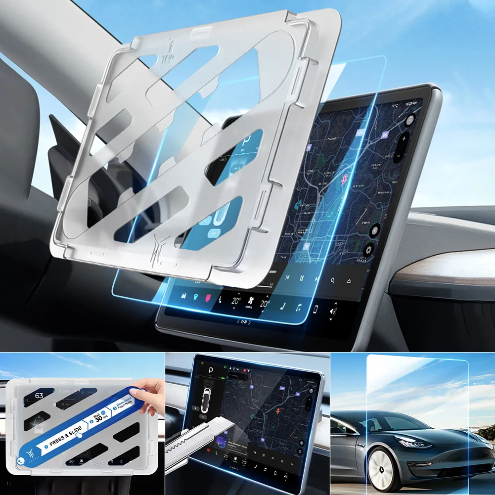 2022 New Car Screen Protector Clear Tempered Glass Screen Protector For Tesla Model 3 Navigation Protection Car Accessories
2022 New Car Screen Protector Clear Tempered Glass Screen Protector For Tesla Model 3 Navigation Protection Car Accessories
