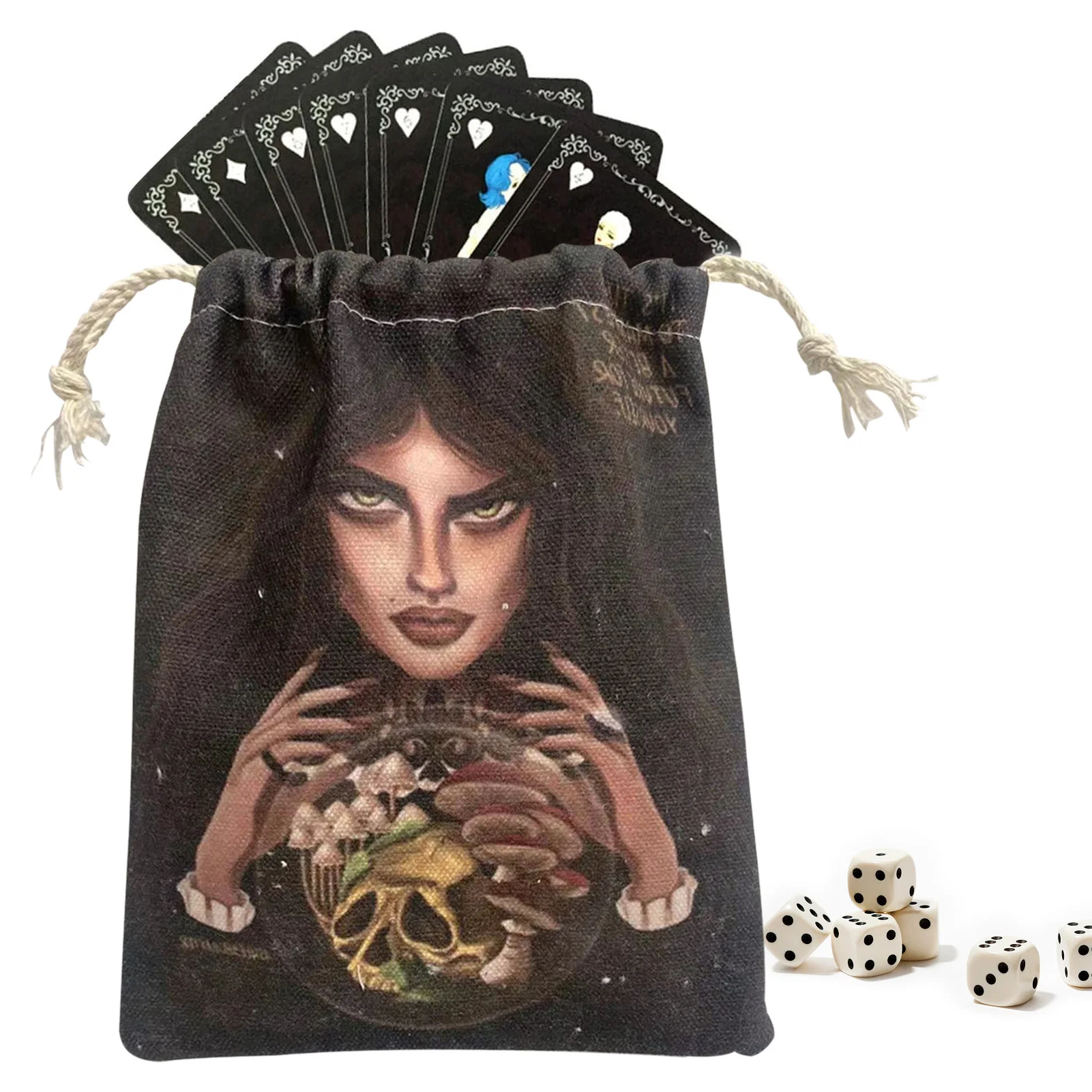 Tarot Card Storage Bag Velvet Print Drawstring Bag Home Accessories Gift Tarot Storage Organizer Bags
Tarot Card Storage Bag Velvet Print Drawstring Bag Home Accessories Gift Tarot Storage Organizer Bags