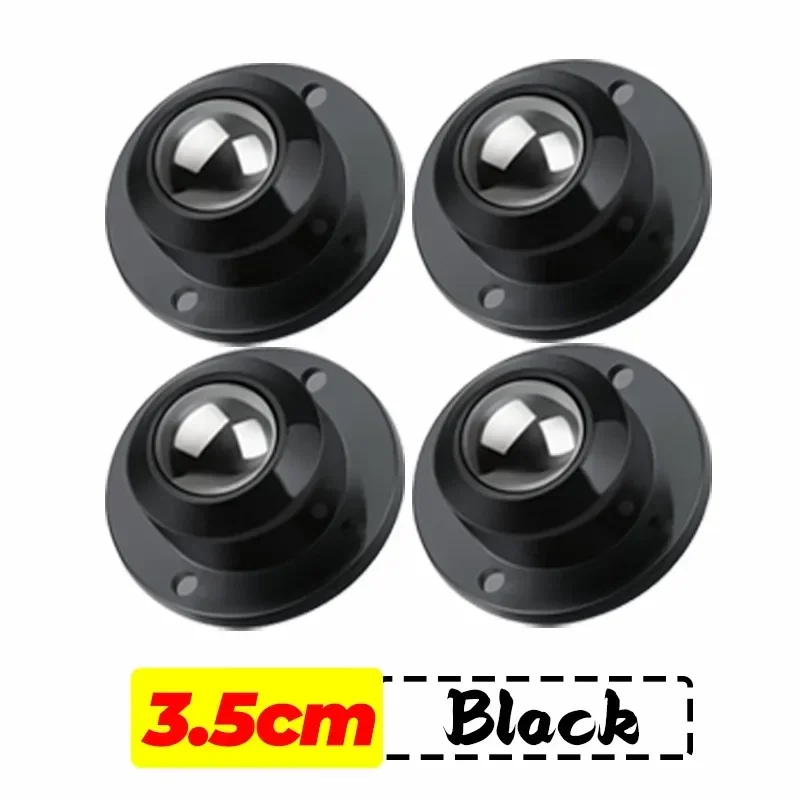 Мебельные ролики 360° черные
Мебельные ролики 360° черные