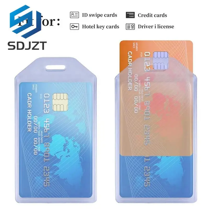 1pc Heavy Duty ID Card Badge Holder, Hard Plastic Vertical Silicone Soft Clear PVC Card Holder Name Tag Holder 57x102mm
1pc Heavy Duty ID Card Badge Holder, Hard Plastic Vertical Silicone Soft Clear PVC Card Holder Name Tag Holder 57x102mm