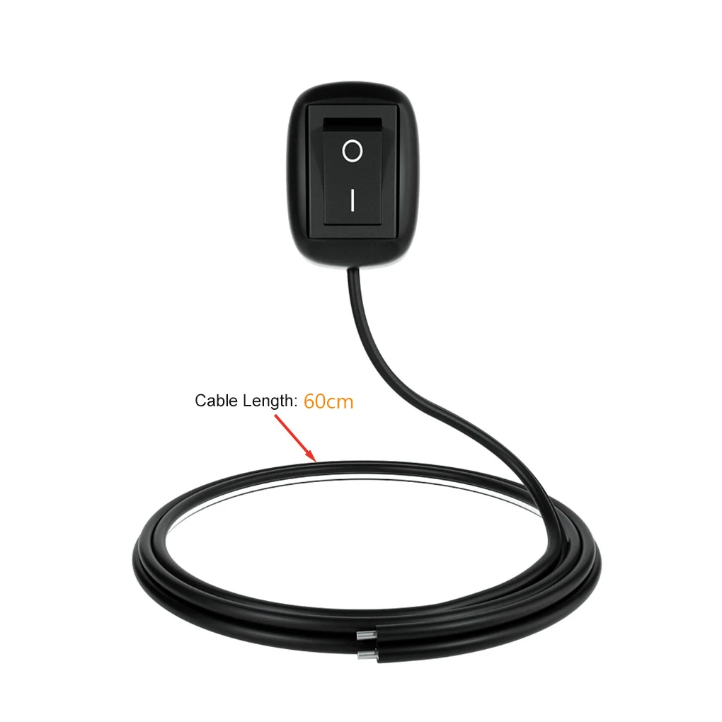 Универсальный автомобильный выключатель постоянного тока 12 В паста тип Выкл на переключатели с кабелем 60 см портативный неоновый переключатель 
Универсальный автомобильный выключатель постоянного тока 12 В паста тип Выкл на переключатели с кабелем 60 см портативный неоновый переключатель