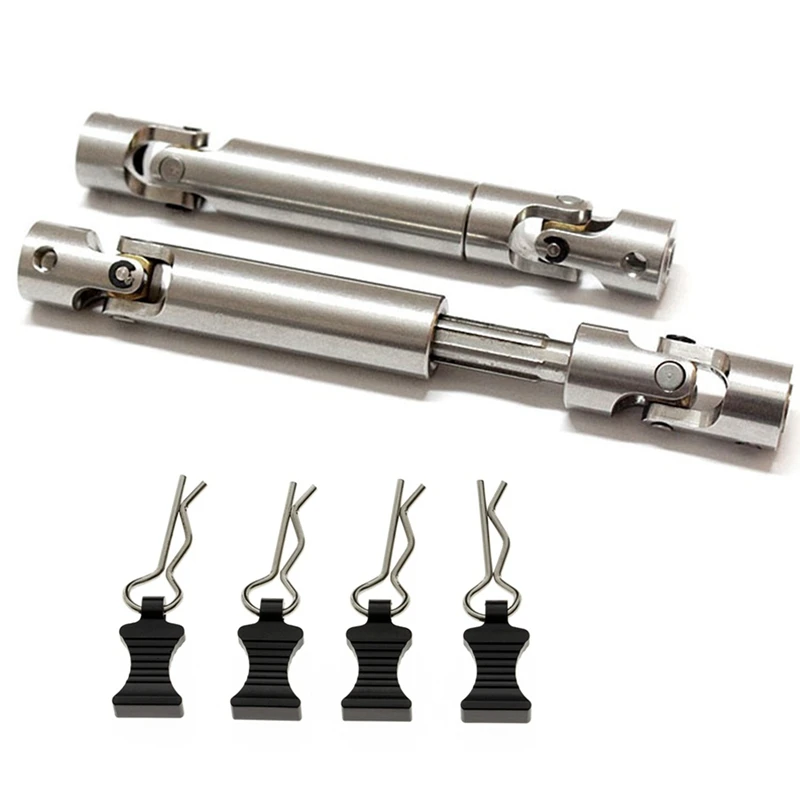 4Pcs R-Type Body Shell Clips Pin For Axial SCX10 TRX4 & 2X Metal Drive Joint Shaft CVD For SCX10 D90 90021 (90Mm-115Mm) 
4Pcs R-Type Body Shell Clips Pin For Axial SCX10 TRX4 & 2X Metal Drive Joint Shaft CVD For SCX10 D90 90021 (90Mm-115Mm)