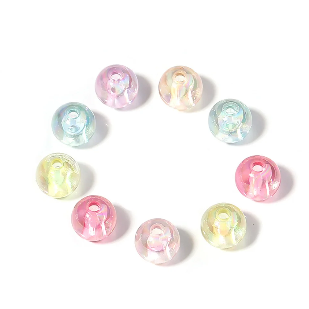 Color mixing 6-10mm100 PCs/bag acrylic transparent jelly color plated round beads diy color beaded bracelet jewelry wholesale
Color mixing 6-10mm100 PCs/bag acrylic transparent jelly color plated round beads diy color beaded bracelet jewelry wholesale