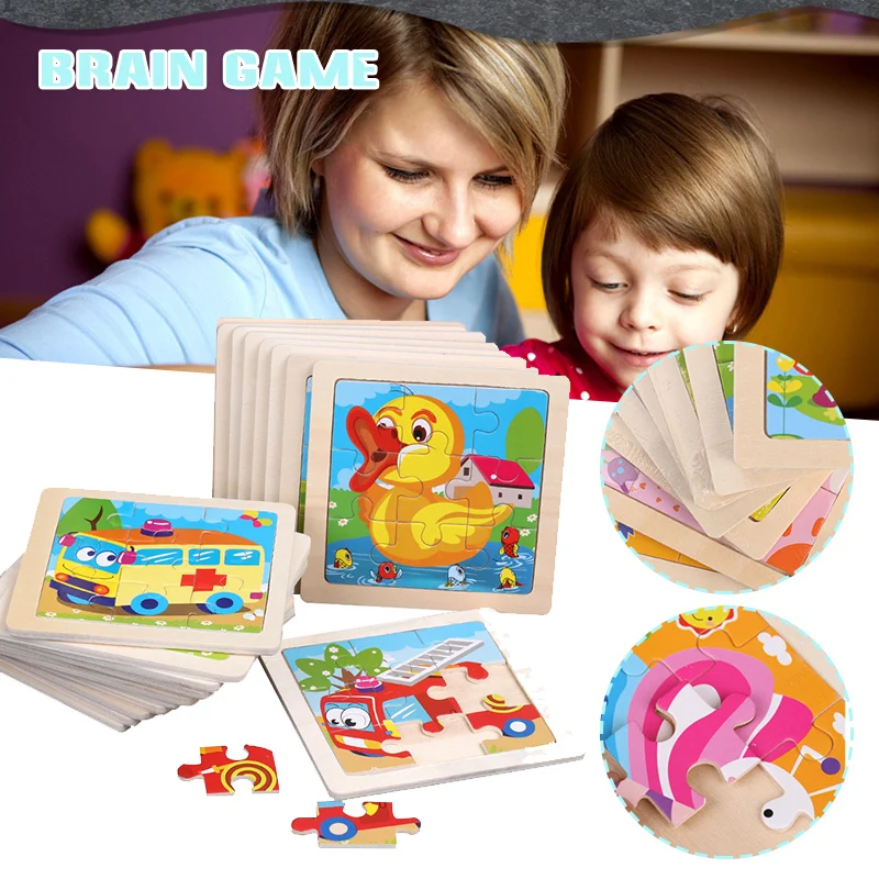 Kids Wooden Cartoon Cognitive Puzzle Baby Colorful Educational Toy for Toddler Boy Girl Gift SUB Sale
Kids Wooden Cartoon Cognitive Puzzle Baby Colorful Educational Toy for Toddler Boy Girl Gift SUB Sale