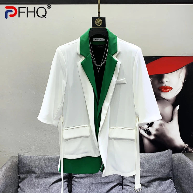 Мужской повседневный блейзер в стиле пэчворк PFHQ, высококачественный элегантный роскошный пиджак, весна-лето 2023
Мужской повседневный блейзер в стиле пэчворк PFHQ, высококачественный элегантный роскошный пиджак, весна-лето 2023