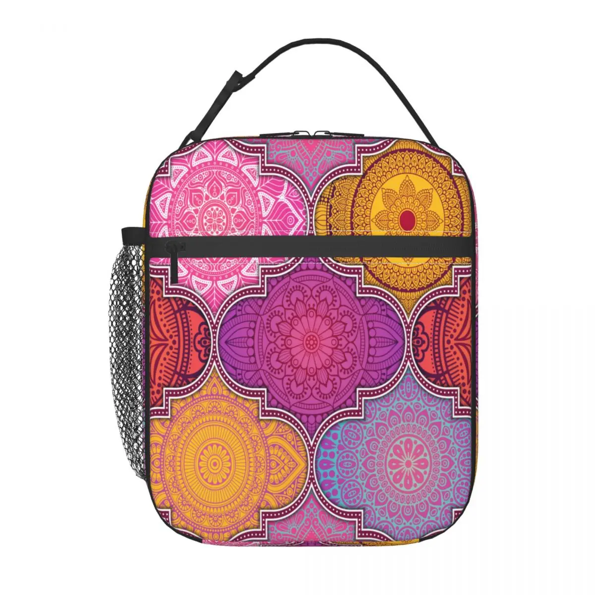 Fresh Keeping Lunch Bag Abstract Ethnic Mandala Cooler Bag for Drinking Insulation Thermal Bag Insulation Ice Pack
Fresh Keeping Lunch Bag Abstract Ethnic Mandala Cooler Bag for Drinking Insulation Thermal Bag Insulation Ice Pack