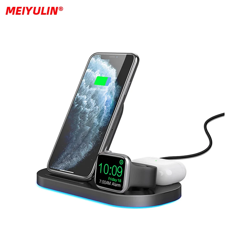 15W Wireless Charger Stand Foldable 3 In 1 Qi Fast Charging Station Holder For iPhone 13 12 11 Pro Max Mini iWatch Airpods
15W Wireless Charger Stand Foldable 3 In 1 Qi Fast Charging Station Holder For iPhone 13 12 11 Pro Max Mini iWatch Airpods