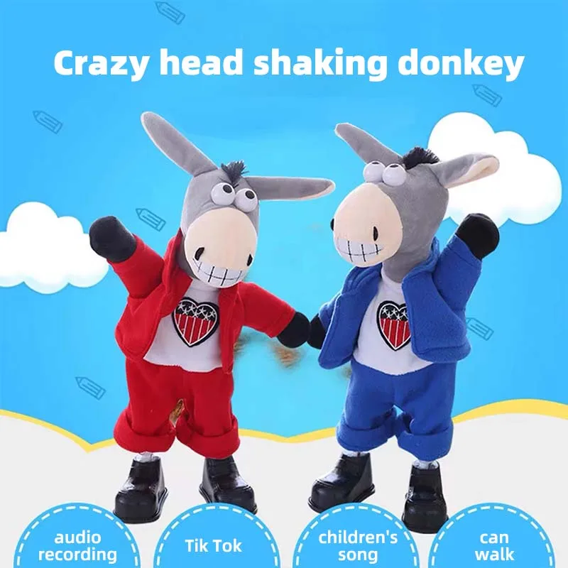 Танцующий встряхивающий Ослик, говорящая игрушка, динамик 128 песни, ходячая Танцующая Поющая игрушка, говорящая плюшевая Набивная игрушка, ...
Танцующий встряхивающий Ослик, говорящая игрушка, динамик 128 песни, ходячая Танцующая Поющая игрушка, говорящая плюшевая Набивная игрушка, ...