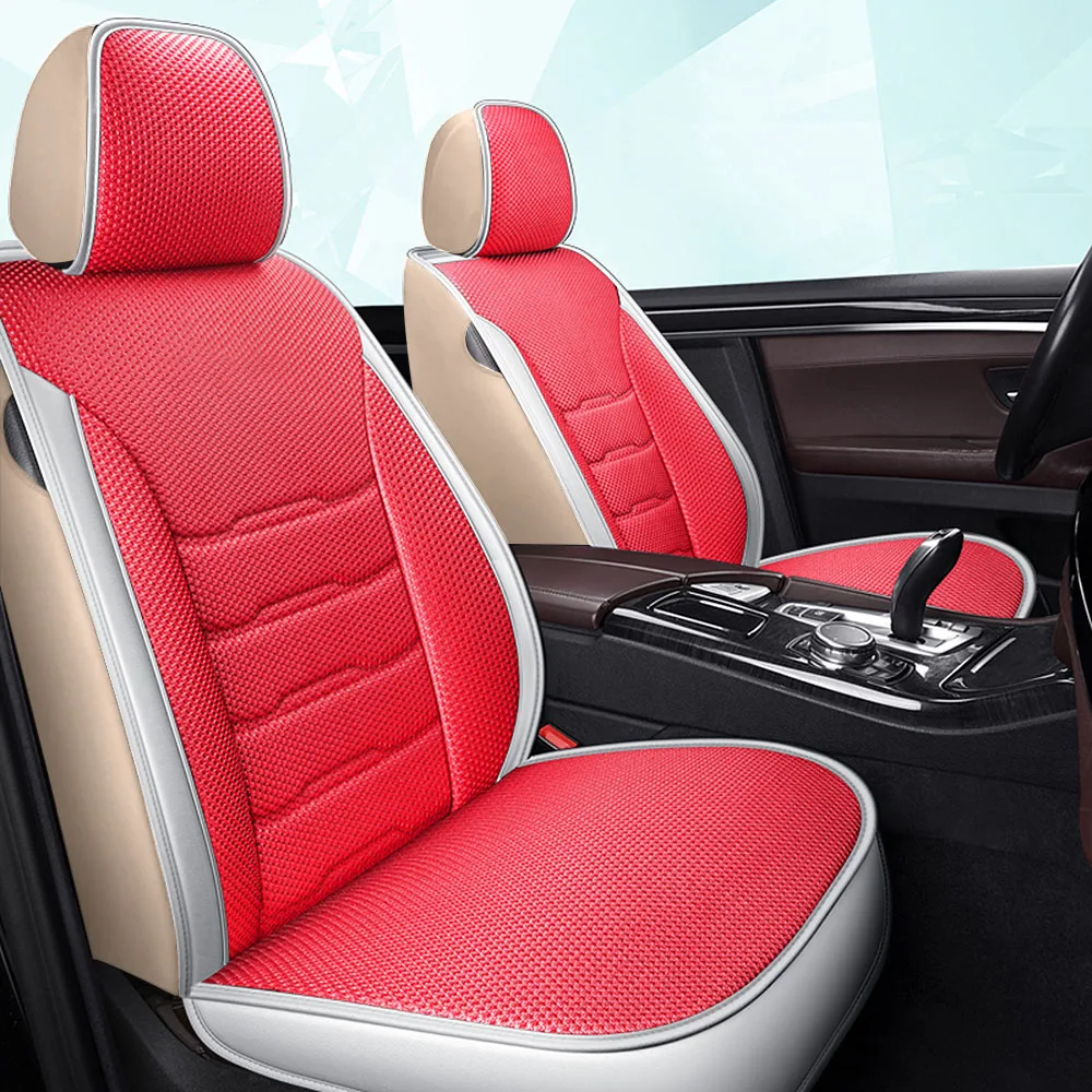 Universal Red Car Seat Cover Full Set for Girls Auto Interior Protective Decoration Accessories For Women
Universal Red Car Seat Cover Full Set for Girls Auto Interior Protective Decoration Accessories For Women