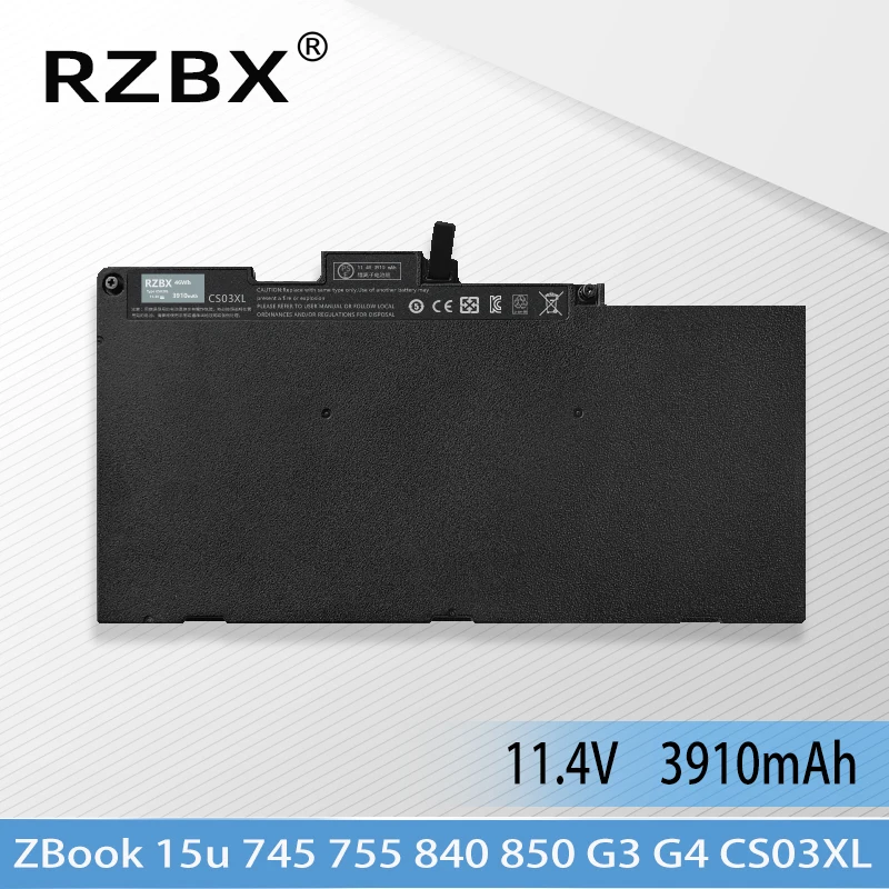 RZBX CS03XL Laptop Battery For HP Elitebook 755 G3 G4,848 G3,TA03XL CSO3XL HSTNN-I33C-4/5 HSTNN-I41C-4/5 T7B32AA HSTNN-IB6Y/UB6S
RZBX CS03XL Laptop Battery For HP Elitebook 755 G3 G4,848 G3,TA03XL CSO3XL HSTNN-I33C-4/5 HSTNN-I41C-4/5 T7B32AA HSTNN-IB6Y/UB6S