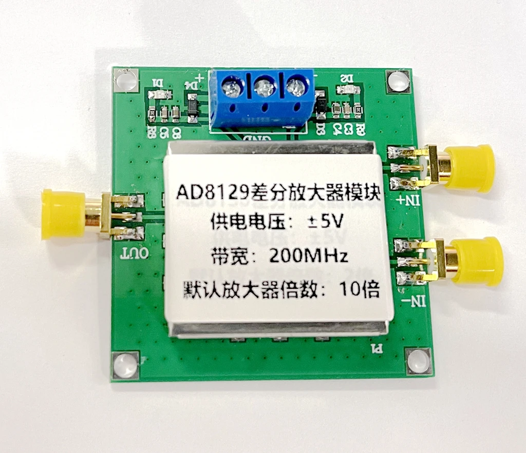 AD8129 Differential Receiving Amplifier Module Differential To Single-ended Common-mode Rejection Ratio Low Noise
AD8129 Differential Receiving Amplifier Module Differential To Single-ended Common-mode Rejection Ratio Low Noise