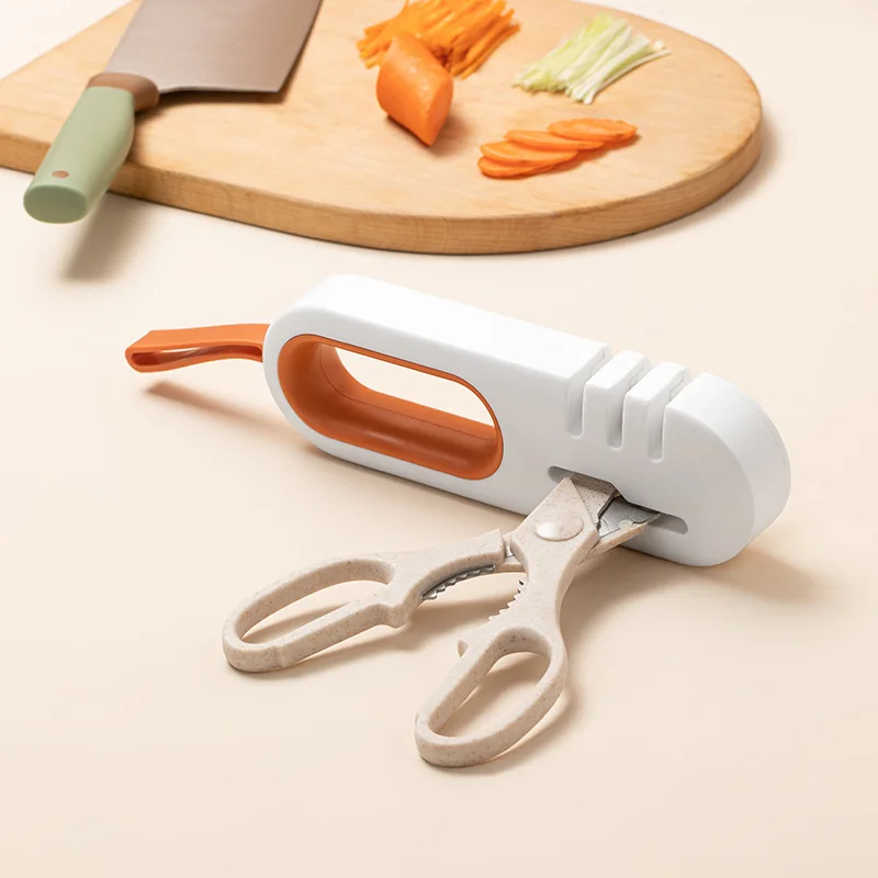 Knife Sharpener 4 in 1 Sharpener for Knives Sharpener Knife Scissors Sharpening Machine Kitchen Gadgets Tool Accessories
Knife Sharpener 4 in 1 Sharpener for Knives Sharpener Knife Scissors Sharpening Machine Kitchen Gadgets Tool Accessories