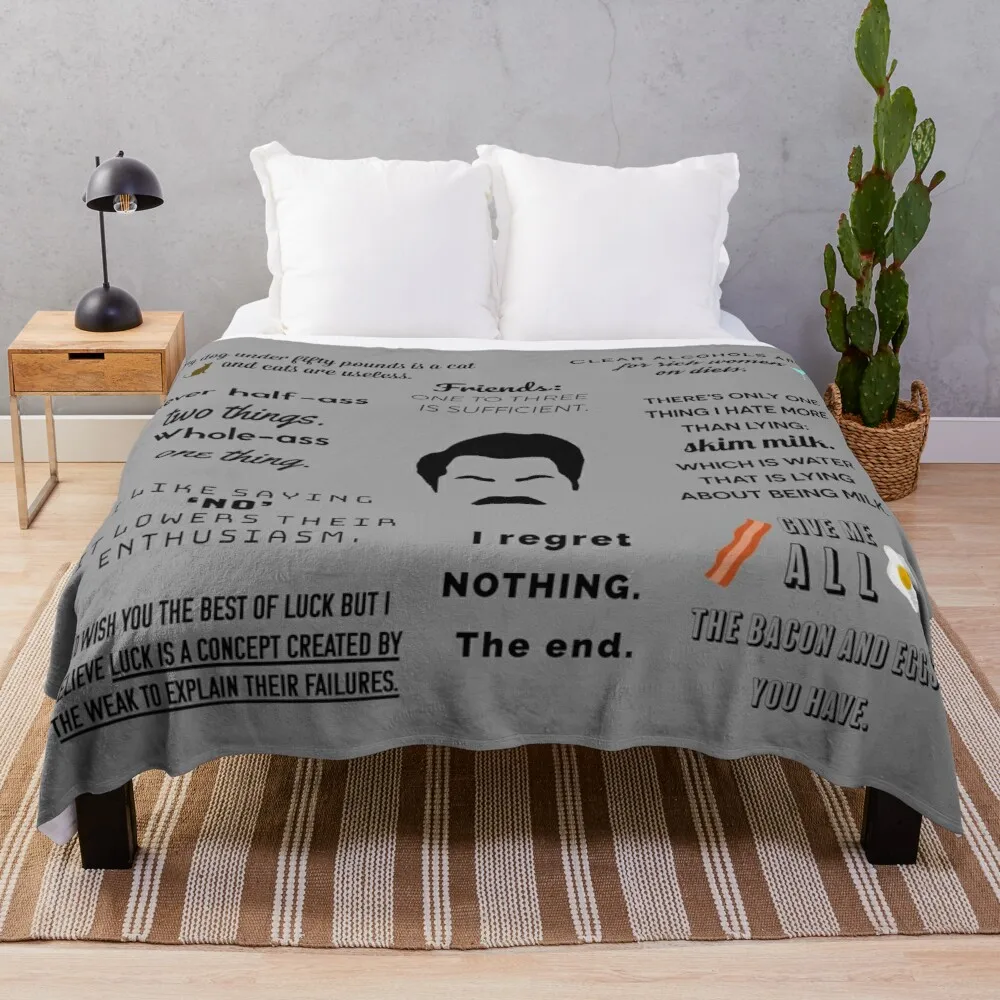 Ron Swanson - Quotes Throw Blanket Comfort Recieving Blankets Woven Blanket Throw And Blanket
Ron Swanson - Quotes Throw Blanket Comfort Recieving Blankets Woven Blanket Throw And Blanket