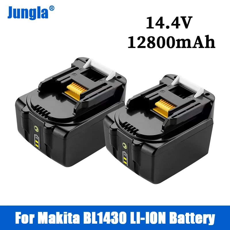 2022 14.4V 12.8Ah Drills Battery For Makita BL1430 Replacement Rechargeable Lithium Ion LXT200 BL1415 194558-0 194559-8 194066-1
2022 14.4V 12.8Ah Drills Battery For Makita BL1430 Replacement Rechargeable Lithium Ion LXT200 BL1415 194558-0 194559-8 194066-1