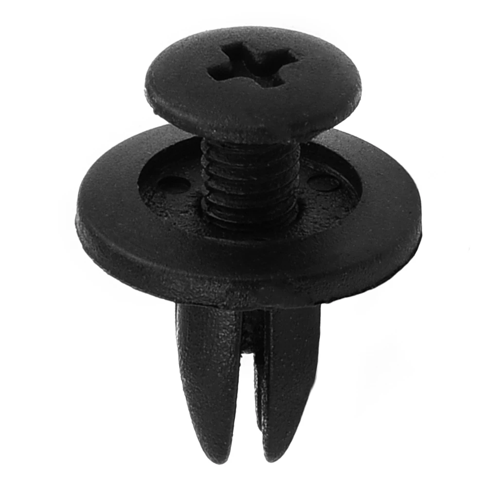 50 PCS Car Door Bumper Fender 6mm Dia Hole Black Plastic Screw Rivets Fasteners Strong PP Plastics Nuts & Bolts
50 PCS Car Door Bumper Fender 6mm Dia Hole Black Plastic Screw Rivets Fasteners Strong PP Plastics Nuts & Bolts