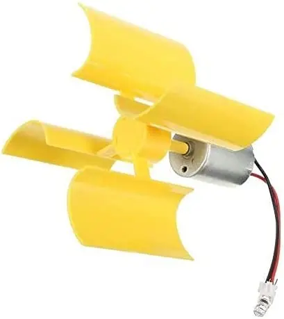 wind turbine DC 0.1V-5.5V 100-6000RPM Micro Vertical Wind Turbines, Small Motor Blades Generator for DIY (1pc) (1pc)
wind turbine DC 0.1V-5.5V 100-6000RPM Micro Vertical Wind Turbines, Small Motor Blades Generator for DIY (1pc) (1pc)