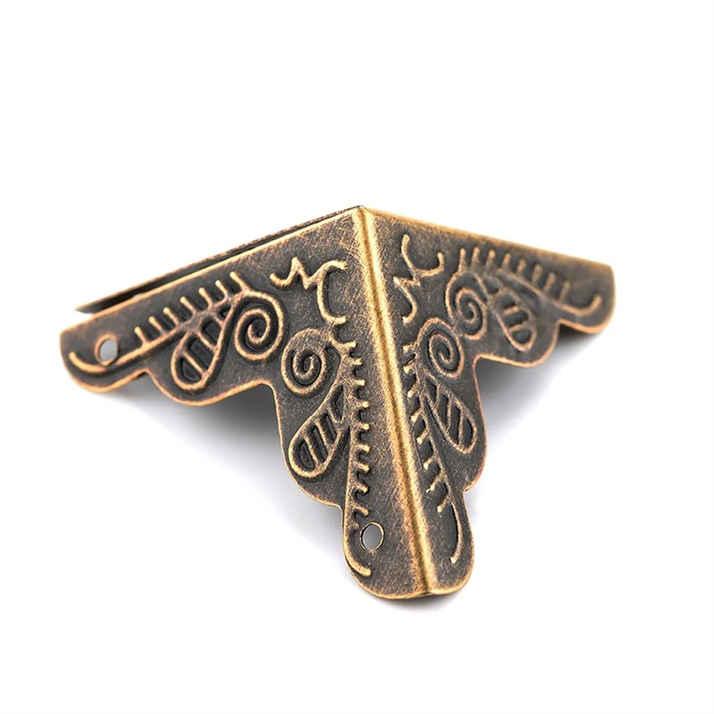 12PCS Case Box Corners Brackets Furniture Decor Triangle Carved Corner Protector Wooden Trunk Corner For Furniture Decorative
12PCS Case Box Corners Brackets Furniture Decor Triangle Carved Corner Protector Wooden Trunk Corner For Furniture Decorative