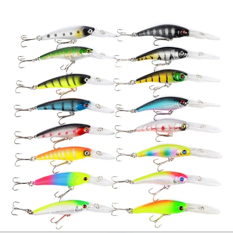 WHYY Fishing Lures Set Minnow Trout Floating Swing Power Tail Lure Wobbler CrankBait Carp Bait Set Fishing Tackle
WHYY Fishing Lures Set Minnow Trout Floating Swing Power Tail Lure Wobbler CrankBait Carp Bait Set Fishing Tackle