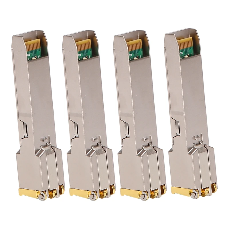 4X SFP Module RJ45 Switch Gbic 10/100/1000 Connector SFP Copper RJ45 SFP Module Gigabit Ethernet Port
4X SFP Module RJ45 Switch Gbic 10/100/1000 Connector SFP Copper RJ45 SFP Module Gigabit Ethernet Port