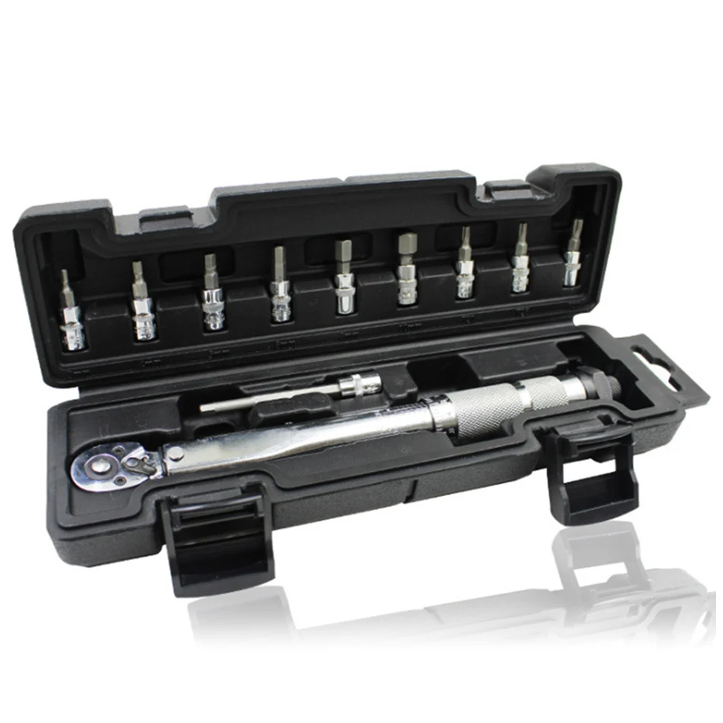 1 Set Torque Wrench Adjustable Quick Removal Magnetic Dismountable Spanner Non-slip Rapid Match Allen Keys Wrenches Kit
1 Set Torque Wrench Adjustable Quick Removal Magnetic Dismountable Spanner Non-slip Rapid Match Allen Keys Wrenches Kit