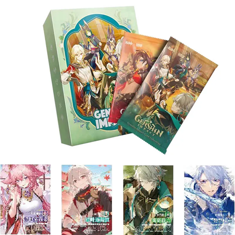 Wholesales Genshin Impact Collection Cards Booster Box Case Rare Anime Cards
Wholesales Genshin Impact Collection Cards Booster Box Case Rare Anime Cards