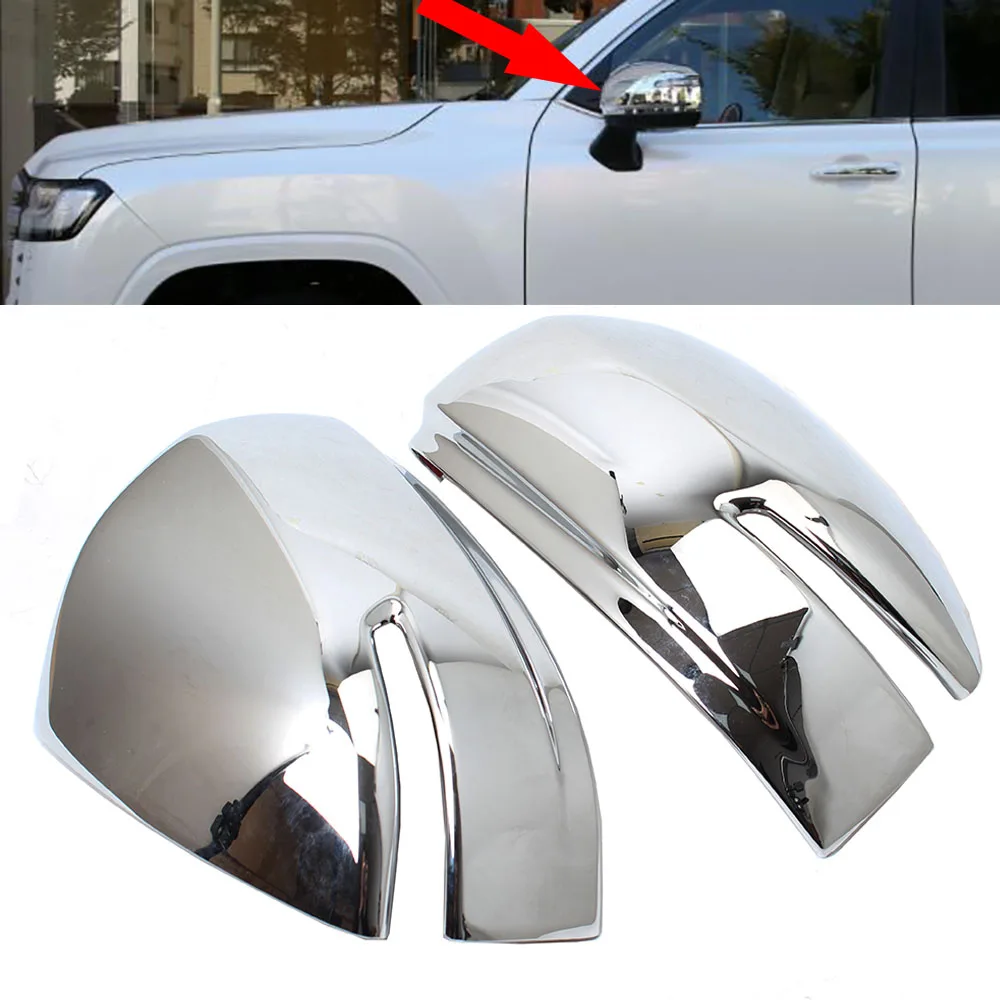 Toyota Land Cruiser 300 Series LC300 2022 ABS Хромированная Крышка Бокового Зеркала Автоаксессуары, Совместимые С Toyota
Toyota Land Cruiser 300 Series LC300 2022 ABS Хромированная Крышка Бокового Зеркала Автоаксессуары, Совместимые С Toyota